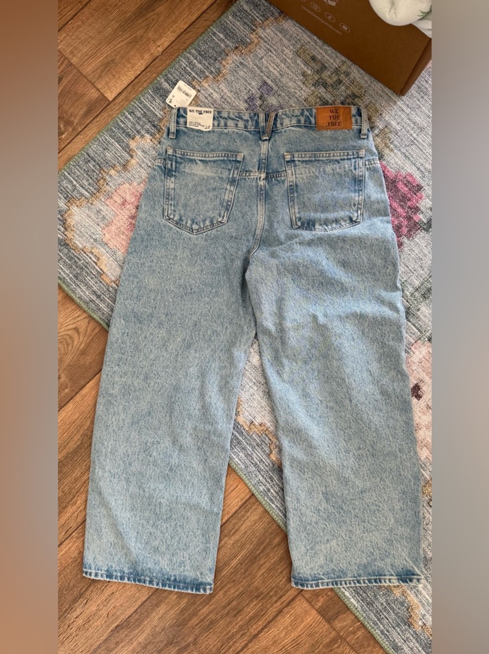 We The Free Light Wash Boyfriend Jeans - Picture 9 of 10